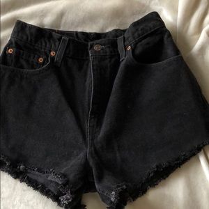 Vintage Levi’s Jean Shorts high waisted